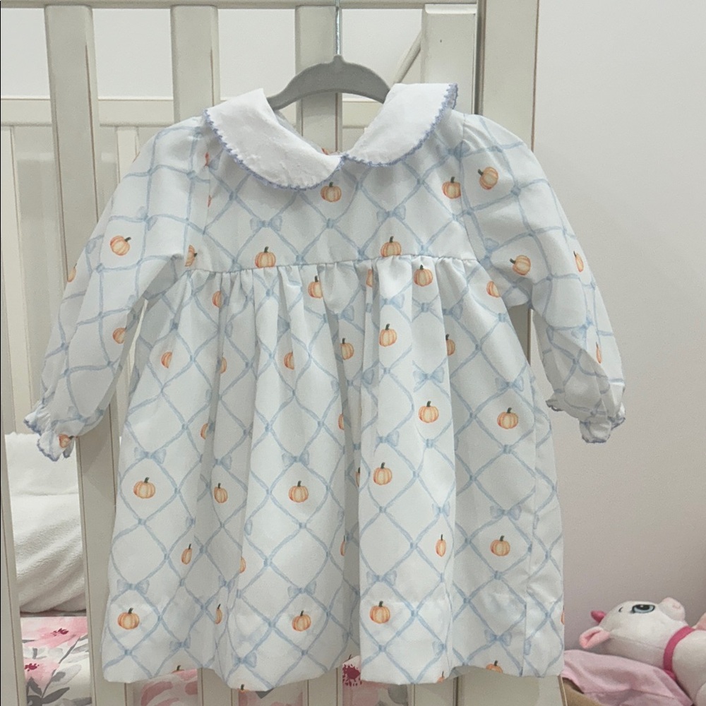 Cypress Row Pumpkin Patterned Dress
